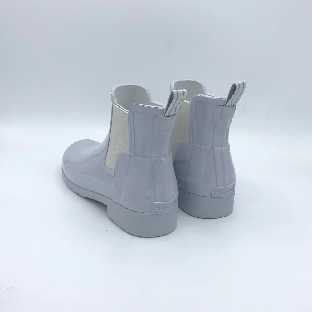 7W -‎ [NEW] Women's Hunter Original Refined Chelsea Rain Boot Gray WFS1017RGL